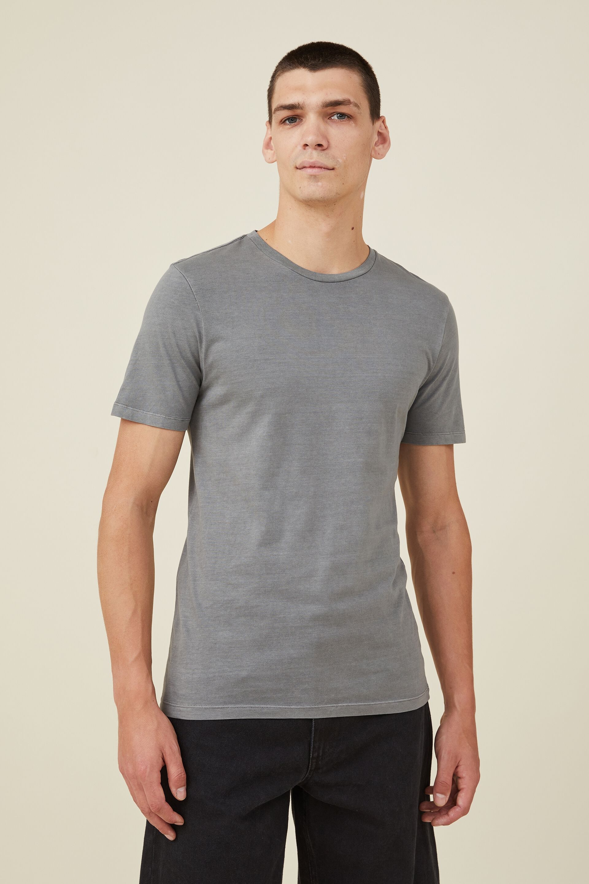 Men Tops & T-Shirts | Organic Crew T-Shirt - HN92833