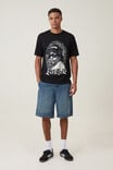 Camiseta - Easy E Loose Fit T-Shirt, LCN MT BLACK/EAZY E - AIRBRUSH - vista alternativa 2