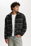 Harrington Jacket, BLACK CHECK - alternate image 1