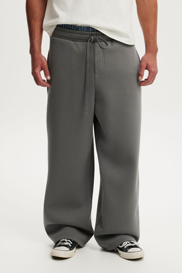 Cal&ccedil;a - Super Baggy Track Pant, SLATE STONE / WAISTBAND