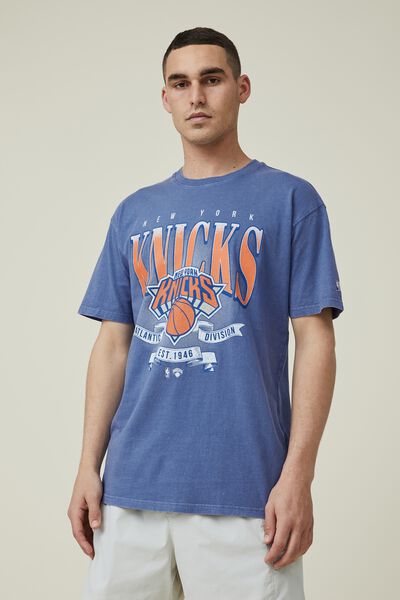 Active Nba Oversized T-Shirt, LCN NBA BLUE FLINT /KNICKS BANNER