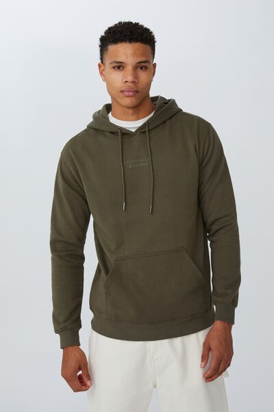 Graphic Fleece Pullover, MILITARY/STOCKHOLM SESSIONS