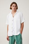 Palma Short Sleeve Shirt, WHITE - alternate image 1