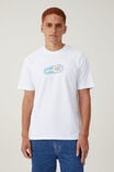 Blink 182 Loose Fit T-Shirt, LCN MT WHITE/PILL LOGO - alternate image 1