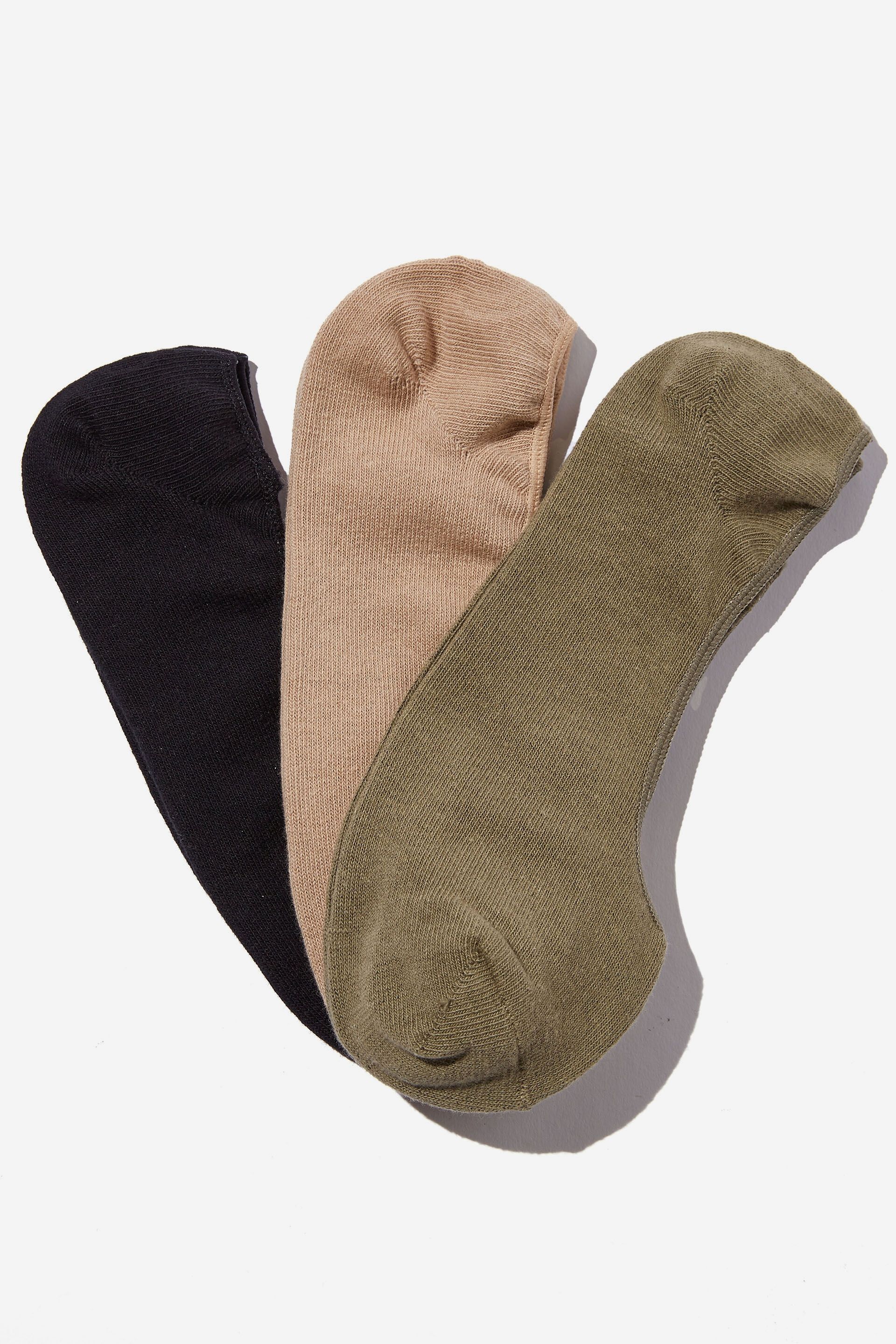 Men Socks & Underwear | Invisible Socks 3 Pack - LI32062