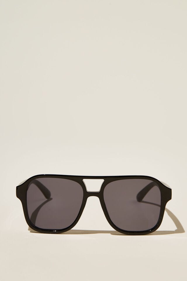 The Law Sunglasses, BLACK/BLACK SMOKE