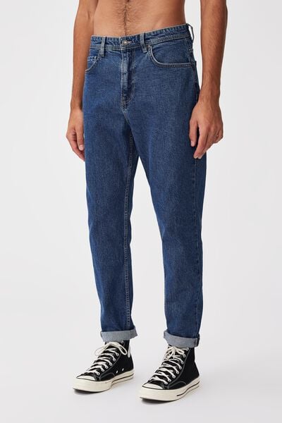 Relaxed Tapered Jean, 90s BLUE RINSE