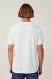 Basquiat Loose Fit T-Shirt, LCN BSQ VINTAGE WHITE/DOS CABEZAS - alternate image 3