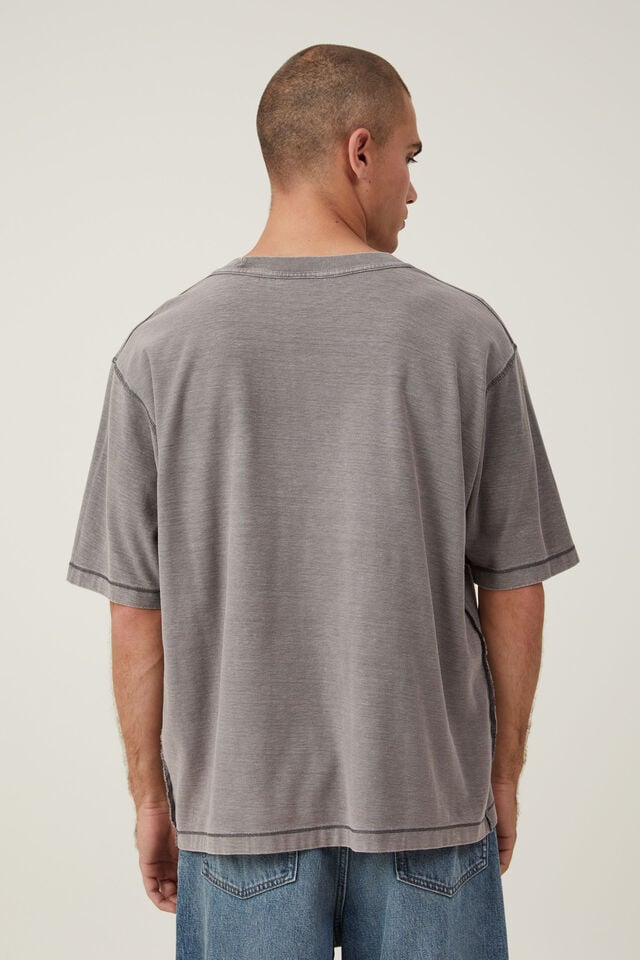 Camiseta - Reversed T-Shirt, SLATE STONE