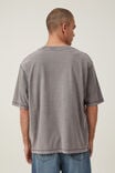 Crop Fit Reversed T-Shirt, SLATE STONE - alternate image 3