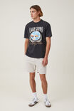 Premium Loose Fit Art T-Shirt, BLACK/COMO YACHTS - alternate image 2