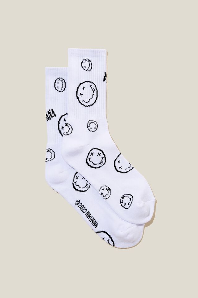 Meias - Special Edition Active Sock, LCN MT WHITE / NIRVANA YARDAGE