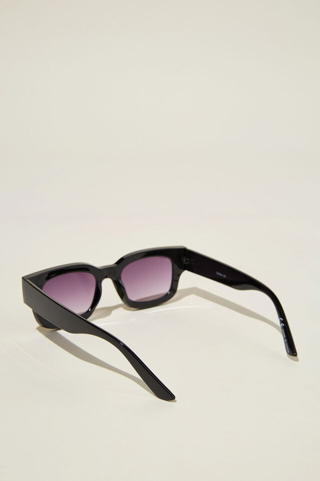 The Relax Sunglasses, BLACK/LILAC