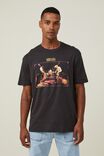 Premium Loose Fit Music T-Shirt, LCN MT WASHED BLACK/NIRVANA - MUDDY BANKS - alternate image 1