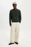 Super Soft Boxy Sweater, HERITAGE GREEN - example image 2