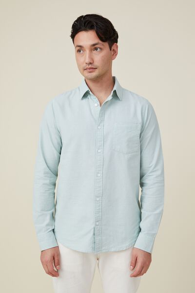 Mayfair Long Sleeve Shirt, SUMMER GREEN