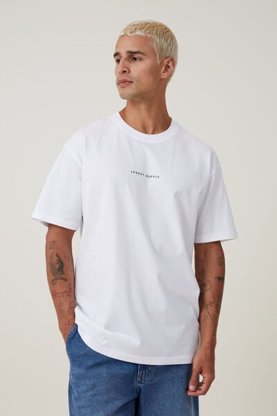 Easy T-Shirt, WHITE / LEGACY SUPPLY