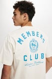 Box Fit Graphic T-Shirt, CREAMPUFF/MEMBERS CLUB BLUE - alternate image 4