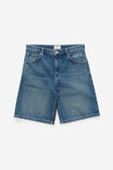 Baggy Denim Short, AFFECTION BLUE - example image 2