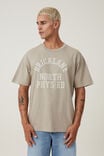 Loose Fit College T-Shirt, GRAVEL STONE/ BRICKLANE PHYS ED - alternate image 1