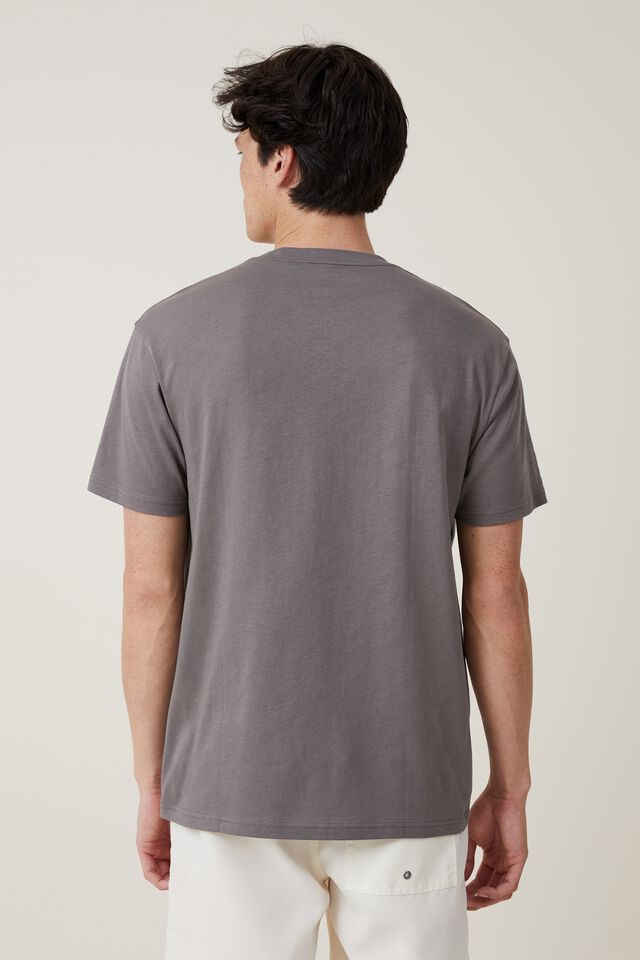 Loose Fit Music T-Shirt, LCN BRA SLATE STONE/PUBLIC ENEMY - POWER