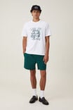 Premium Loose Fit Art T-Shirt, WHITE / SB GOLF CART - alternate image 2
