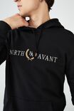 Graphic Fleece Pullover, BLACK/NORTH AVANT