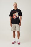 Mtv X Rolling Stones Loose Fit T-Shirt, LCN BRA BLACK/MASH UP LOGO - alternate image 2