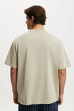 Box Fit T-Shirt, STONE - example image 3