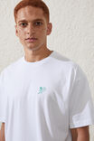 Active Kokkinakis T-Shirt, LCN TK WHITE/ OPEN COURTS - alternate image 4