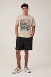 Premium Loose Fit Art T-Shirt, STONE CLAY/OREGON - alternate image 2