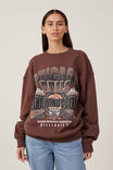 Nba Oversized Sweater, LCN NBA WOODCHIP/ BULLS - CITYSCAPE - alternate image 2