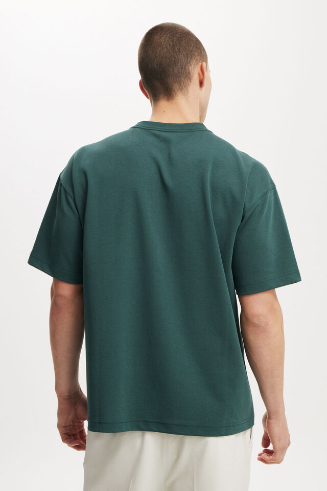 Hyperweave Easy T-Shirt, PINENEEDLE GREEN/747 WEST AVENUE