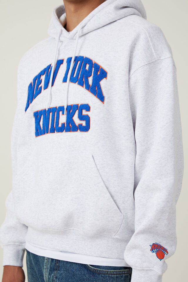 NBA NY Knicks Box Fit Hoodie, LCN NBA ATHLETIC MARLE / KNICKS - ARCHED
