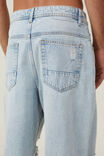 Baggy Jean, BOUNDARY BLUE RIPPED - alternate image 7