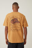 Willie Nelson Premium Loose Fit Music T-Shirt, LCN BRA BRONZE/WILLIE NELSON - COWBOYS - alternate image 3