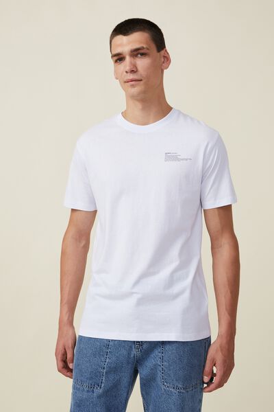 Camiseta - Easy T-Shirt, WHITE/EXISTENCE