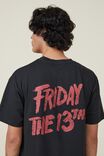 Special Edition T-Shirt, LCN WB BLACK/FRIDAY THE 13TH - JASON VO - alternate image 4