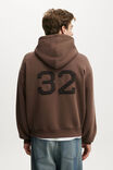 Box Fit Graphic Hoodie, ESPRESSO / 32 - example image 3