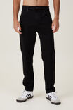 Relaxed Tapered Jean, PITCH BLACK - alternate image 2