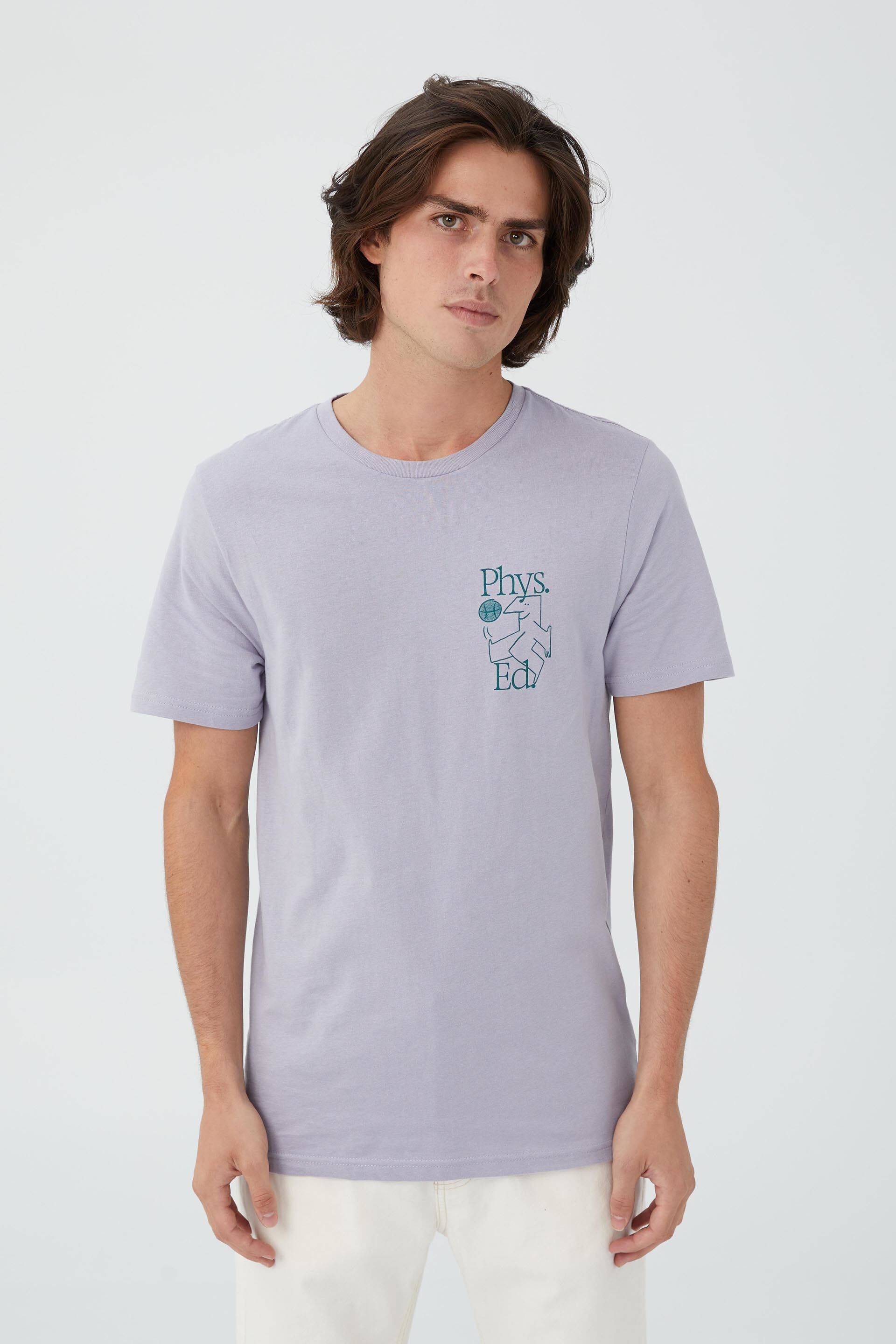 Men Tops & T-Shirts | Tbar Art T-Shirt - VT07678