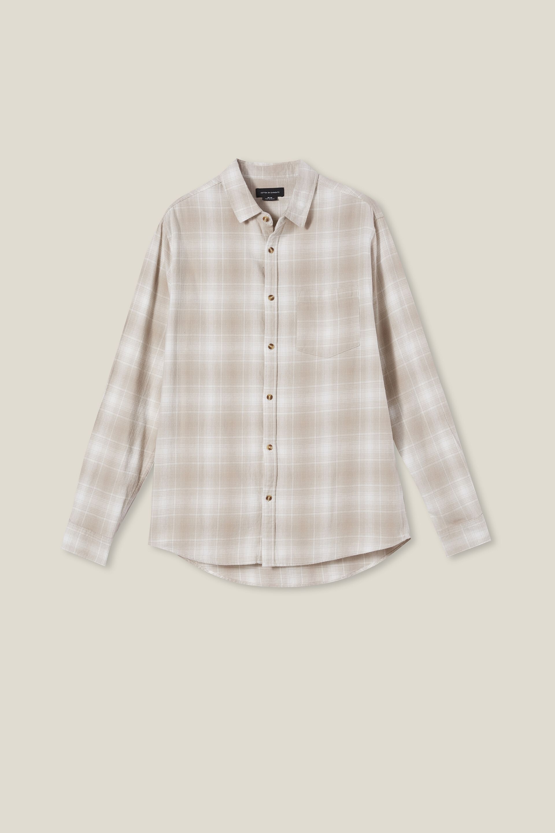 上質風合い kinema ombre zip shirt Lサイズ | artfive.co.jp