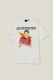 Camiseta - Premium Loose Fit Music T-Shirt, LCN WMG VINTAGE WHITE/RAGE AGAINST THE MACHIN - vista alternativa 5