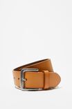 Leather Belt, TAN