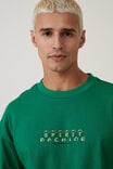Box Fit Graphic T-Shirt, SHOCK GREEN / SPIRIT MACHINE - alternate image 4