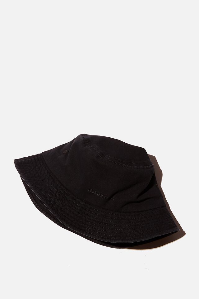Bucket Hat, WASHED BLACK/WEEKEND STUDIO