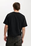 Cropped T-Shirt, BLACK TEXTURE - alternate image 3
