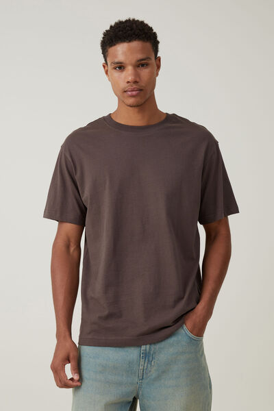Camiseta - Organic Loose Fit T-Shirt, ASHEN BROWN