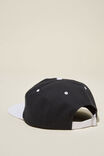 5 Panel Hat, BLACK/WHITE/PROTOTYPE - alternate image 2