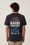 Alice Cooper Loose Fit T-Shirt, LCN GM BLACK/ALICE COOPER - RAISE YOU FIST - alternate image 3